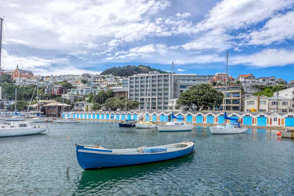 Chaffers marina boat sheds