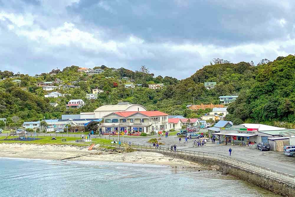 Township on Stewart Island, New Zealand