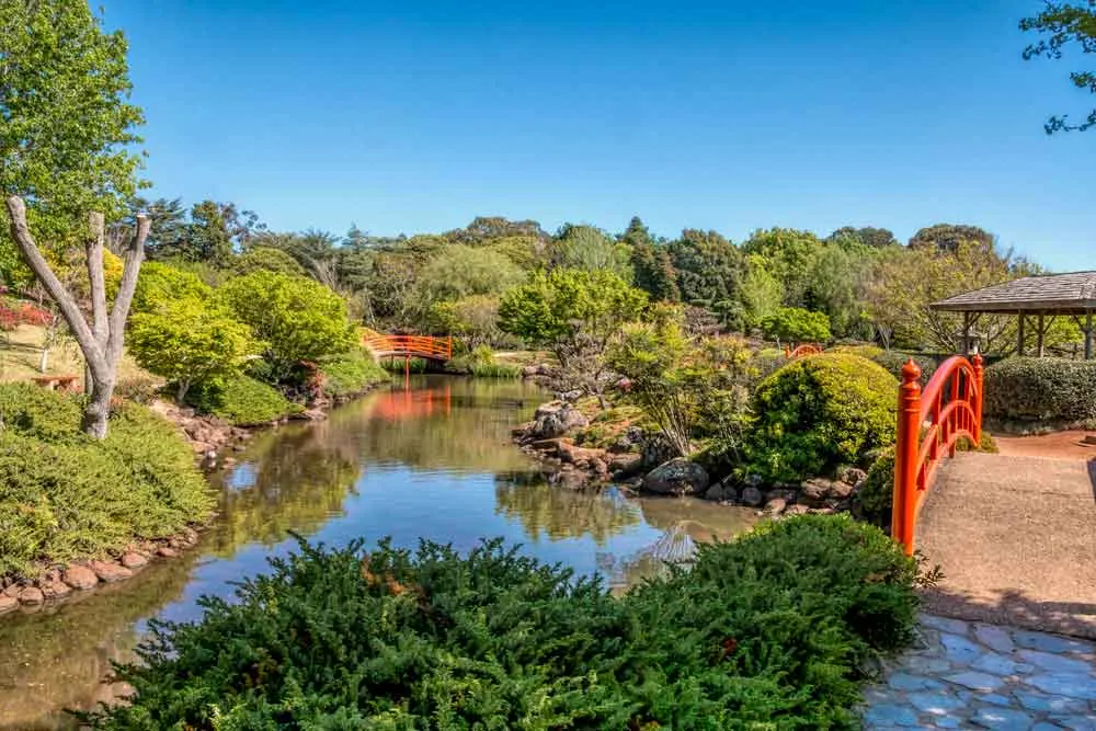 are dogs allowed in the japanese gardens toowoomba