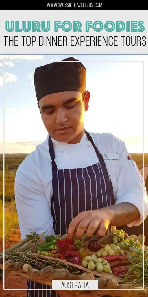 Dinner in Uluru pinterest poster