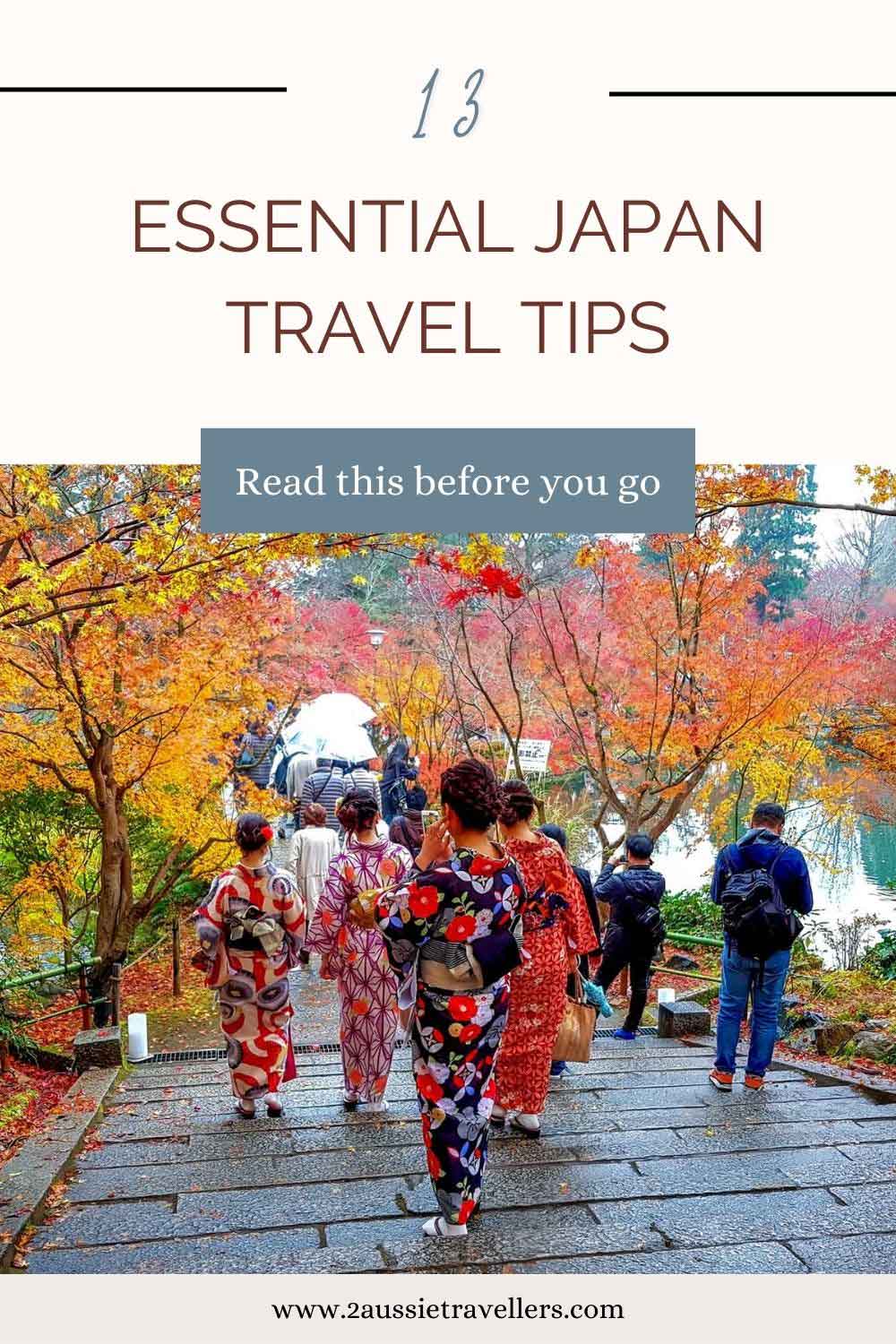 travelling to japan tips