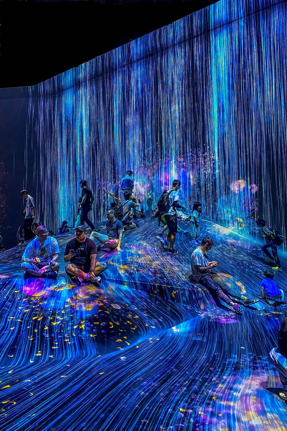 teamLab borderless in Tokyo